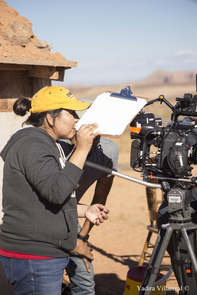 Stacy Howard on the set of her film, "Amásání" (Photo: Yadira Villarreal) Stacy Howard on the set of her film, "Amásání" (Photo: Yadira Villarreal)